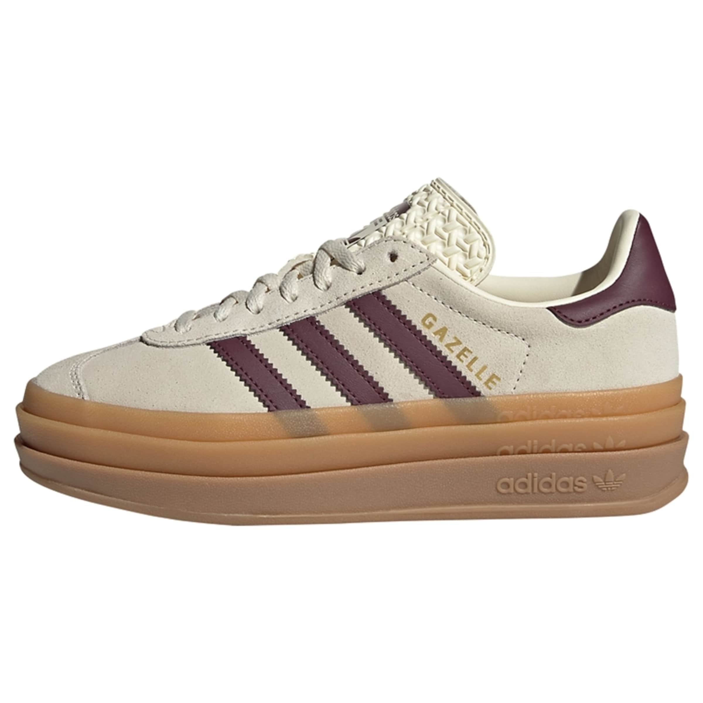 ADIDAS ORIGINALS - Zapatillas deportivas 'Gazelle Bold' en beige: frente
