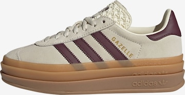 ADIDAS ORIGINALS Sneaker 'Gazelle Bold' in Beige: Vorderseite