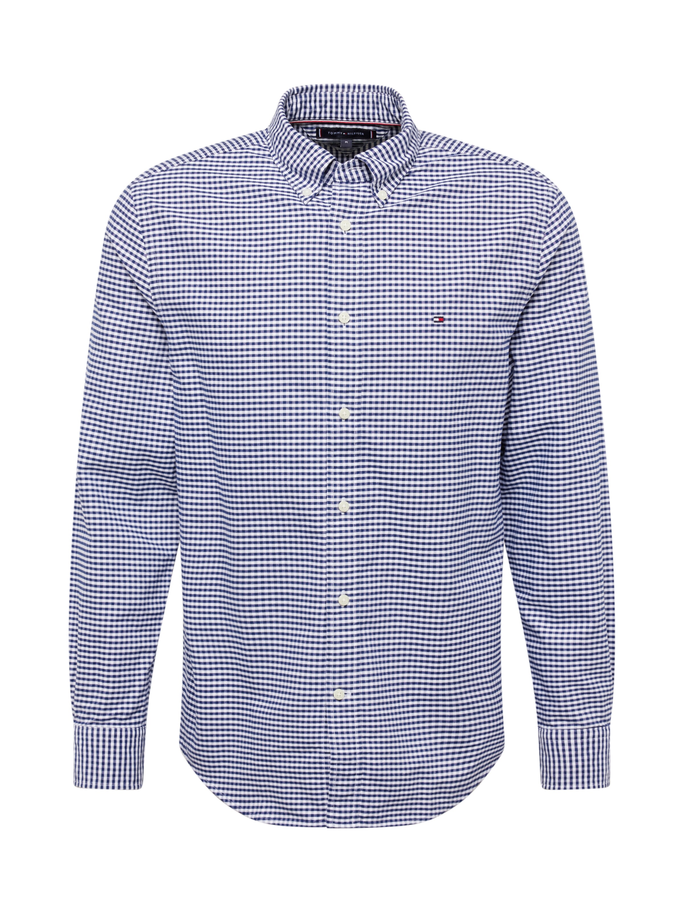 TOMMY HILFIGER Hemd 'Heritage' in Blau: Vorderseite