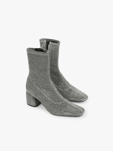 Scalpers Stiefelette in Silber