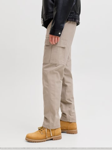 Loosefit Pantalon cargo JACK & JONES en beige