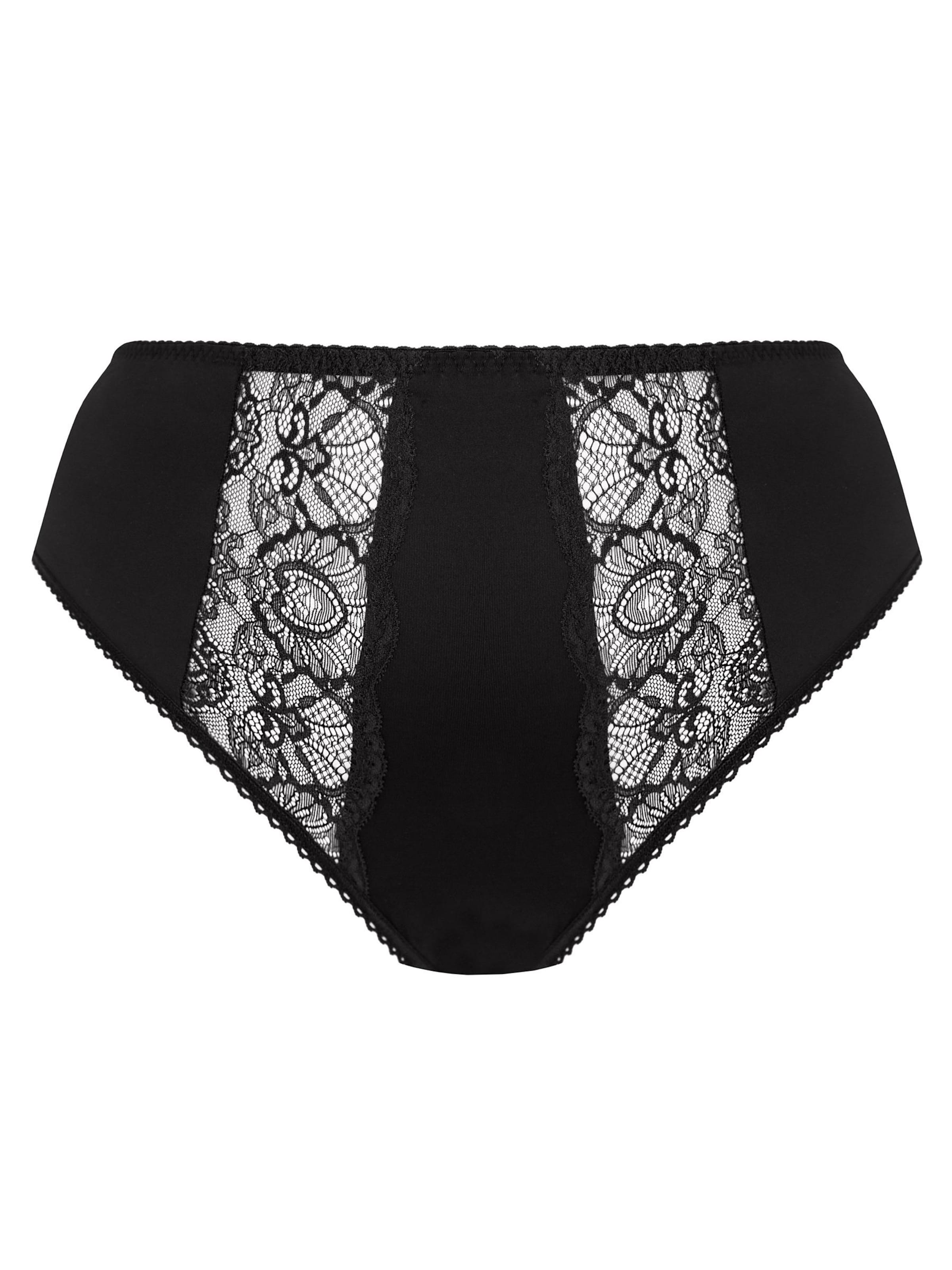Gorsenia Slip 'K358 Blanca'‌‌‌‌‌‌‌‌ in Schwarz: Vorderseite