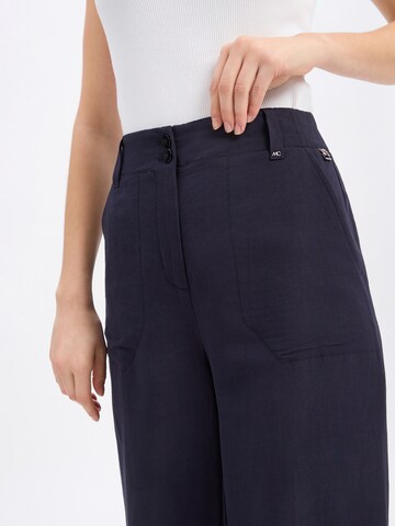 Marc Cain Wide leg Pants 'Waukee' in Blue