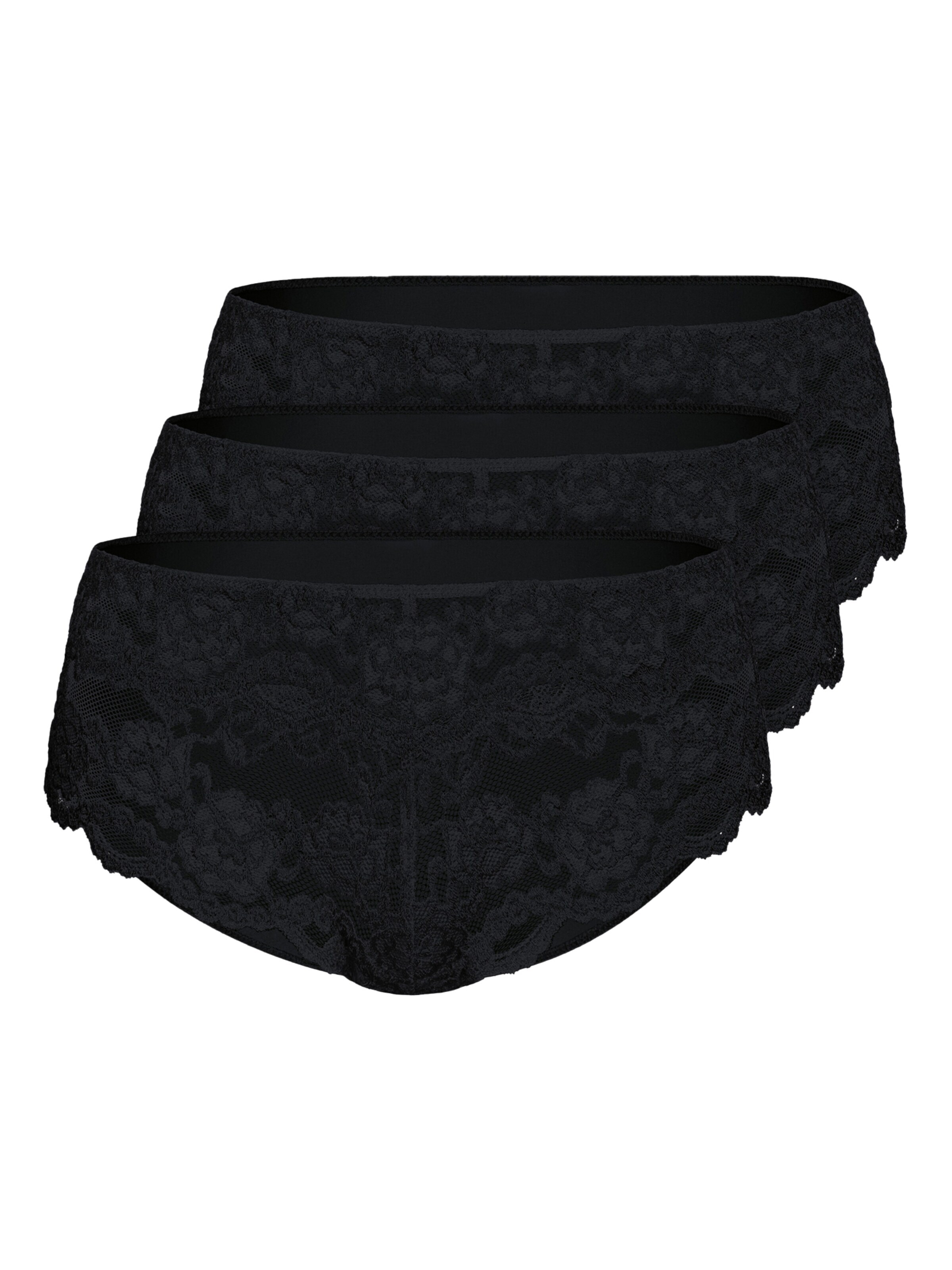 sassa Boyshorts in Black: front