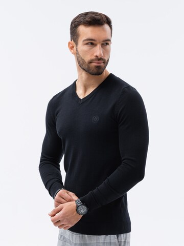Ombre Sweater 'E191' in Black