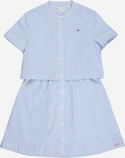 TOMMY HILFIGER Šaty 'Ithaca' - svetlomodrá / tmavomodrá / červená / biela, Produkt