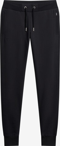 Superdry Tapered Pants 'Essential' in Black: front