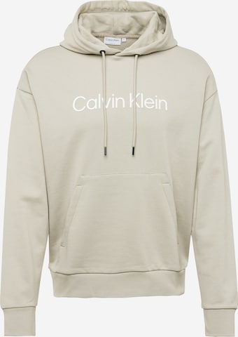 Felpa 'HERO' di Calvin Klein in grigio: frontale