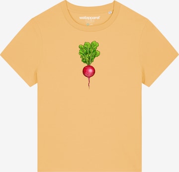Maglietta di Watapparel in giallo: frontale
