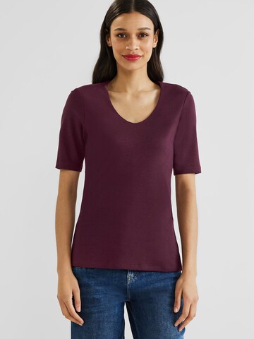 STREET ONE Shirt 'Palmira' in Purple: front