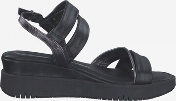 TAMARIS Strap Sandals in Black