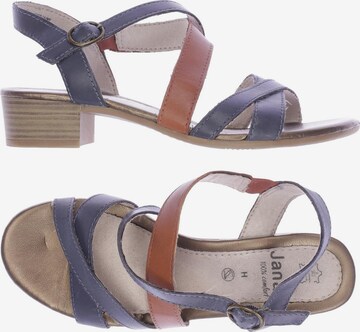 JANA Sandals & High-Heeled Sandals in 39 in Blue: front