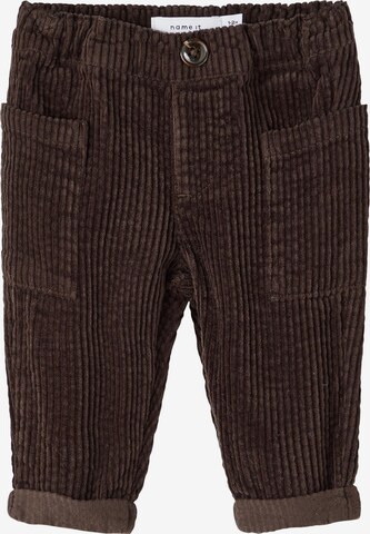 NAME IT Trousers 'Sifrans' in Brown: front