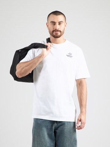 ADIDAS ORIGINALS T-Shirt 'PARIS' in Weiß: Vorderseite