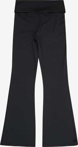 Evazați Pantaloni 'JAN' de la Abercrombie & Fitch pe negru