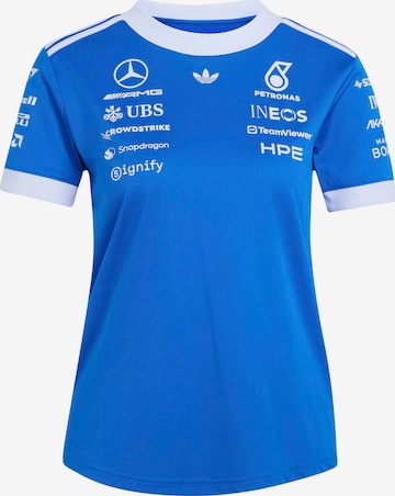 mėlyna ADIDAS PERFORMANCE Sportiniai marškinėliai 'Mercedes-AMG Petronas Formula 1 Team': priekis