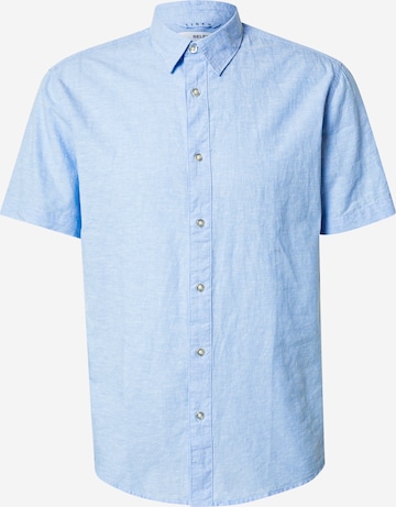 SELECTED Overhemd in Blauw: voorkant