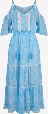 Robe 'Robe Longue Karena' Miss June en bleu : devant