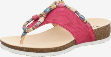 THINK! Zehentrenner 'Julia' in Pink: Vorderseite