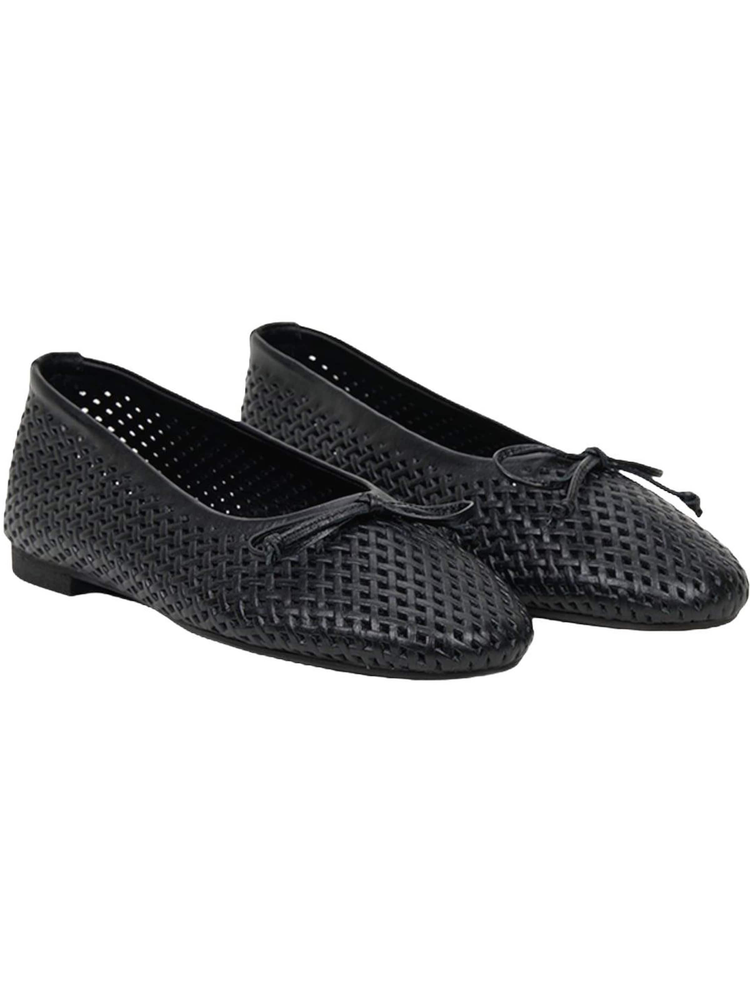 Ballerines 'Ballerinen' Desa en noir : devant
