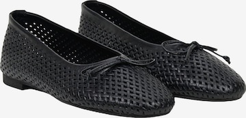 Ballerines 'Ballerinen' Desa en noir : devant