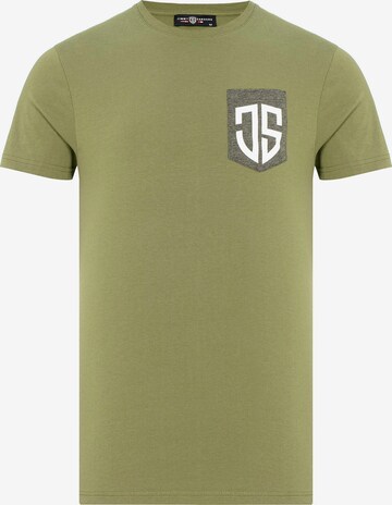 Jimmy Sanders T-Shirt 'Bohumir' in Green: front