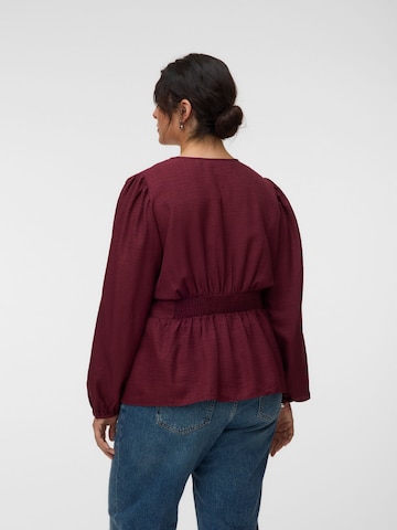 Vero Moda Curve Blouse in Red