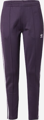 Pantalon 'Adicolor Sst' ADIDAS ORIGINALS en violet : devant