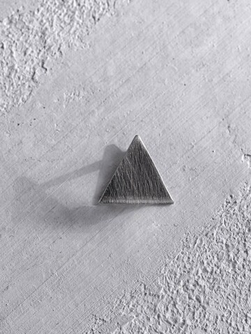 REYTEL Ohrring 'THE ROCK' in Silber