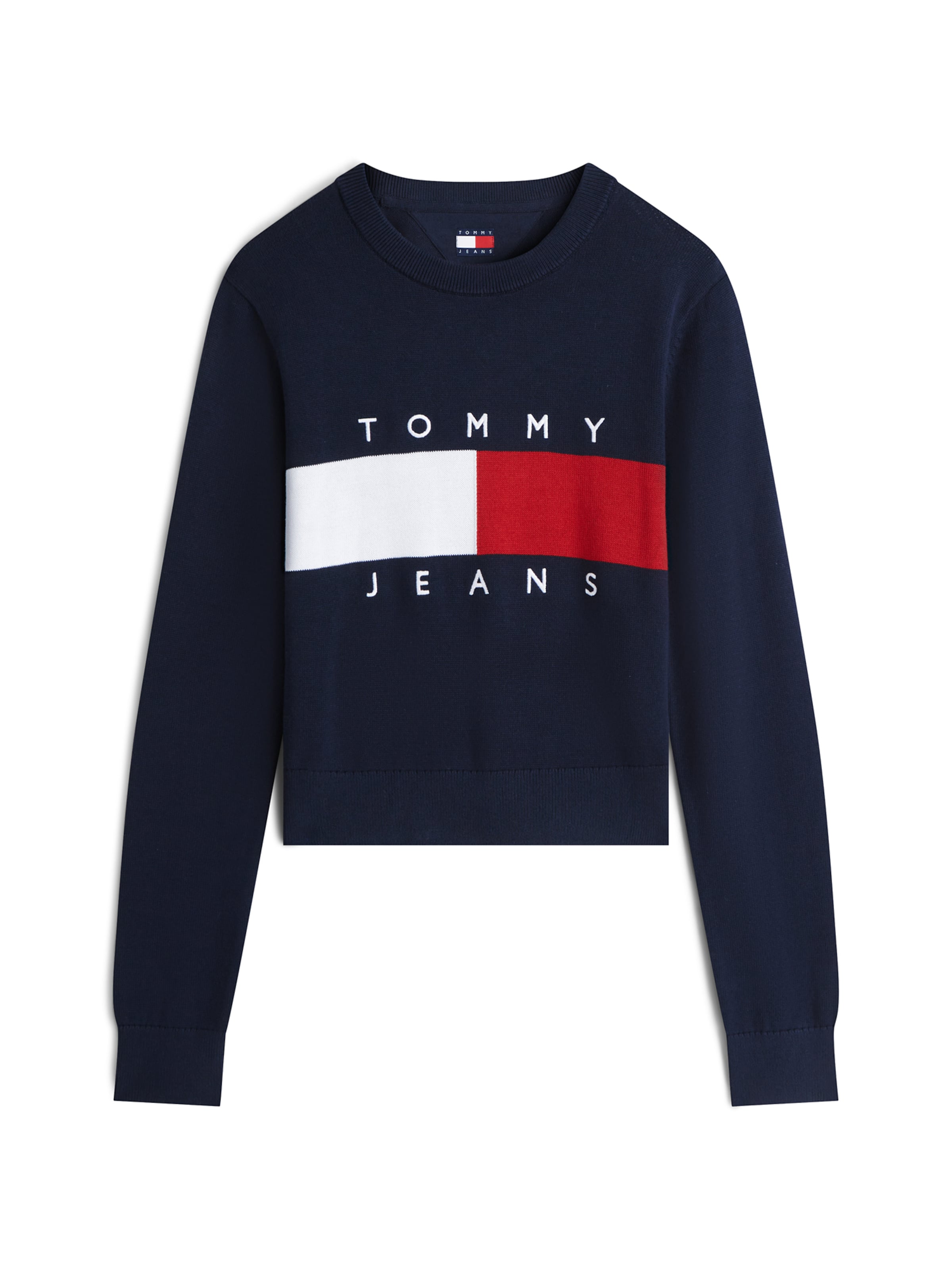 Tommy Jeans Πουλόβερ σε μπλε: μπροστά