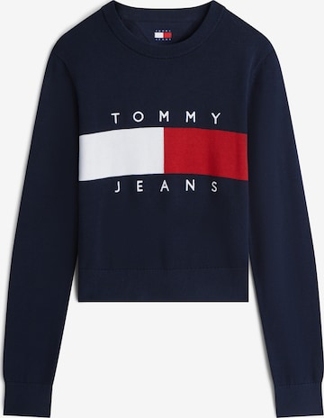mėlyna Tommy Jeans Megztinis: priekis