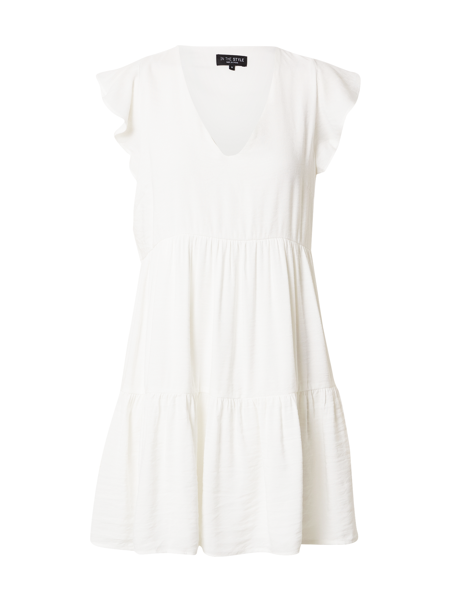 In The Style Letnia sukienka FLIPPY w kolorze Białym 