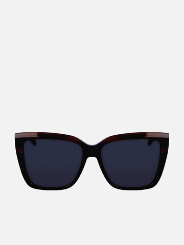 FERRAGAMO Zonnebril in Bruin