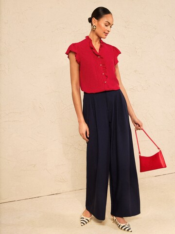 love & roses Bluse i rød