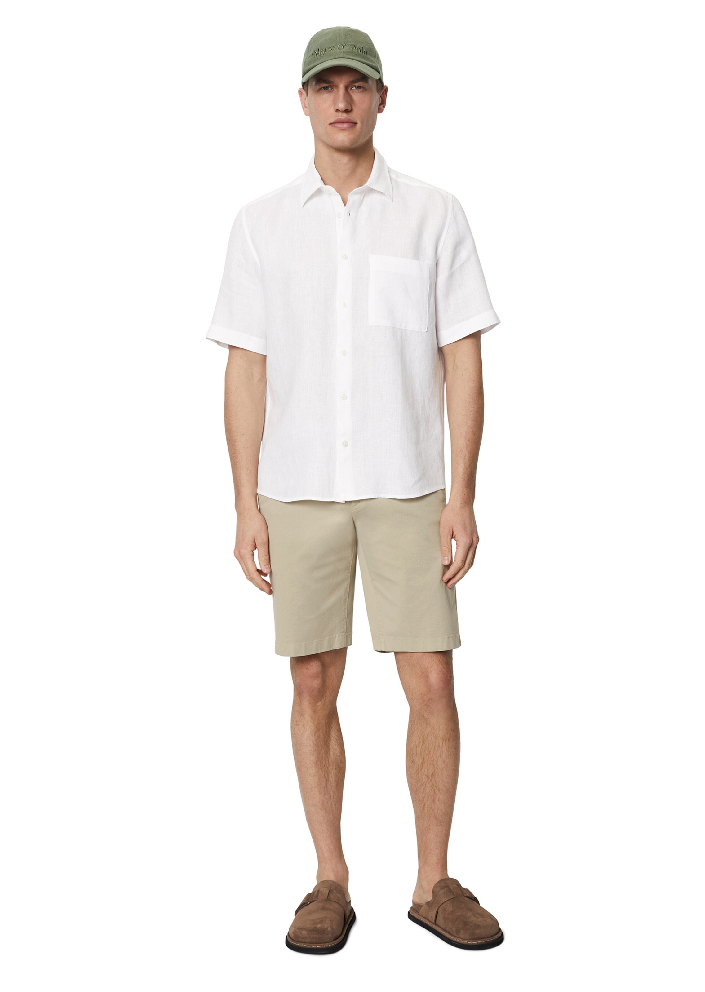 Marc O'Polo Regular fit Button Up Shirt in White
