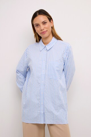 CULTURE Blouse 'Alexina' in Blauw: voorkant