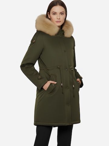 Parka invernale 'Overland Parka N701' di Artika Icewear in verde