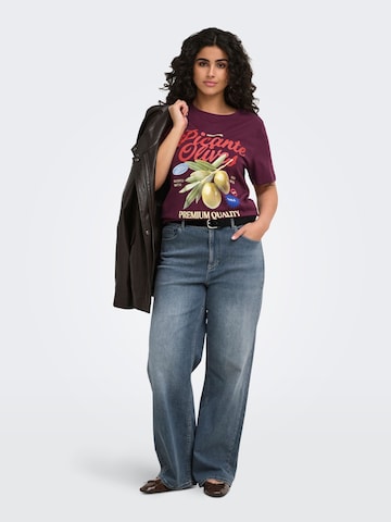 ONLY Carmakoma Shirt 'CARBolette' in Lila