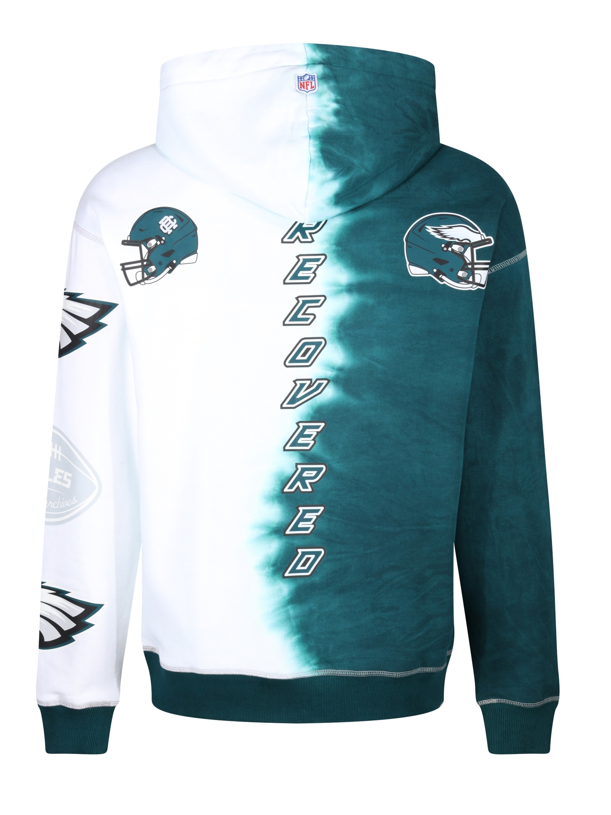 Recovered Sweatshirt 'NFL Eagles' in Grün