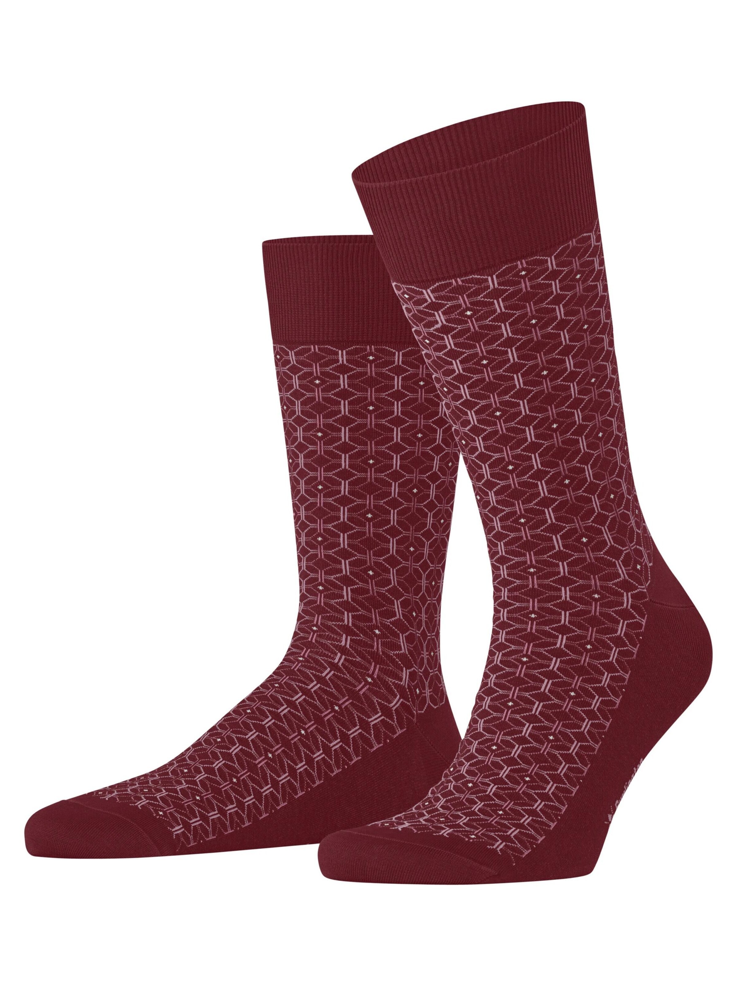BURLINGTON Socken 'Tie'‌‌‌‌‌‌‌‌ in Rot: Vorderseite