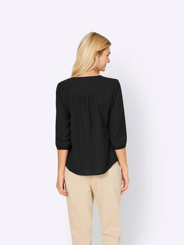 Camicia da donna di heine in nero