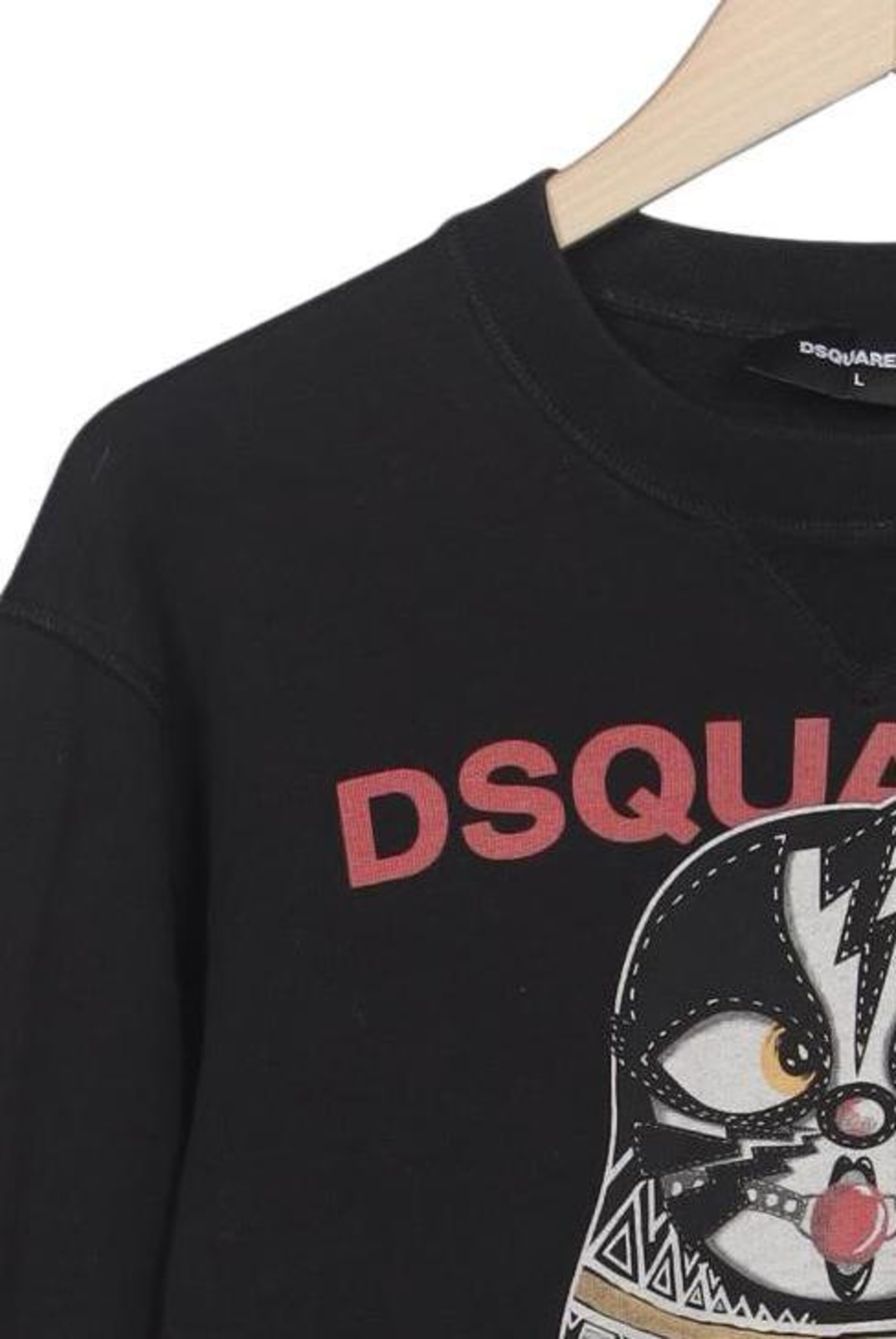 DSQUARED2 Sweatshirt & Zip-Up Hoodie in L in Black