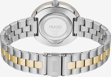 HUGO Red Analogové hodinky '#Crush' – stříbrná