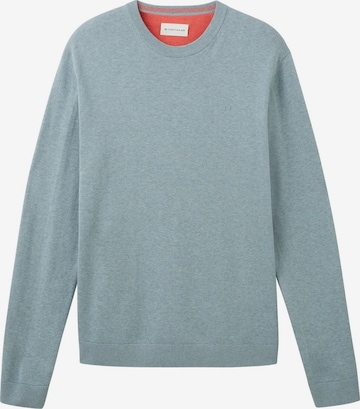 TOM TAILOR Sweater in Blue: front