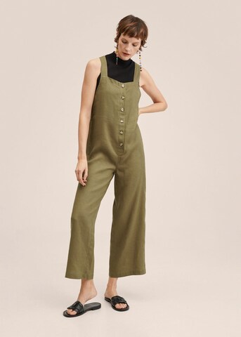 MANGO Jumpsuit 'Arizona' in Green