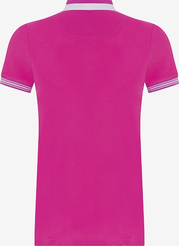DENIM CULTURE Koszulka 'Vanessa' w kolorze różowy