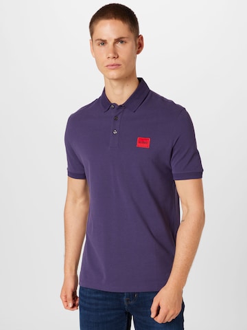 T-Shirt 'Dereso' HUGO en violet : devant