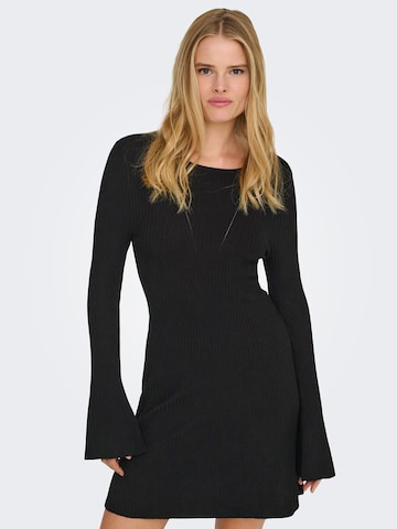 ONLY Obleka 'ONLMILA' | črna barva: sprednja stran