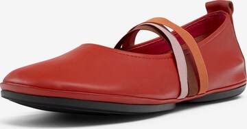 CAMPER Strap ballerina ' Right Nina ' in Red: front