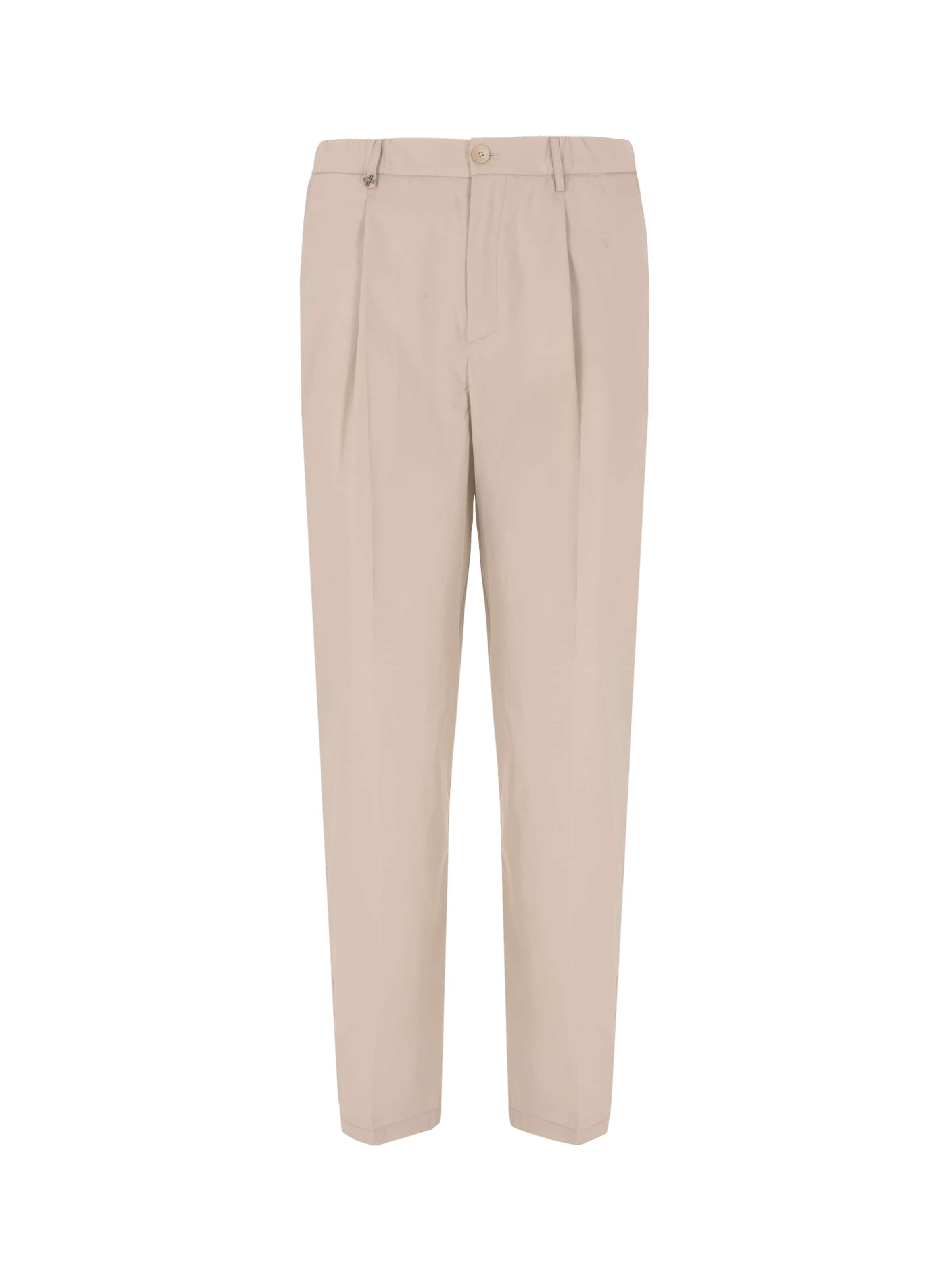 Regular Pantalon à pince 'T. GRANO' Distretto12 en beige : devant